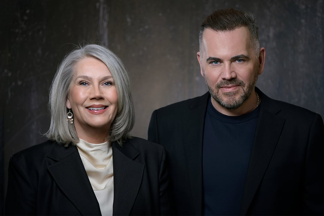 Anna-Lena Wiklund Rippert och hennes bror Johan Wiklund, grundarna av Care of Gerd.