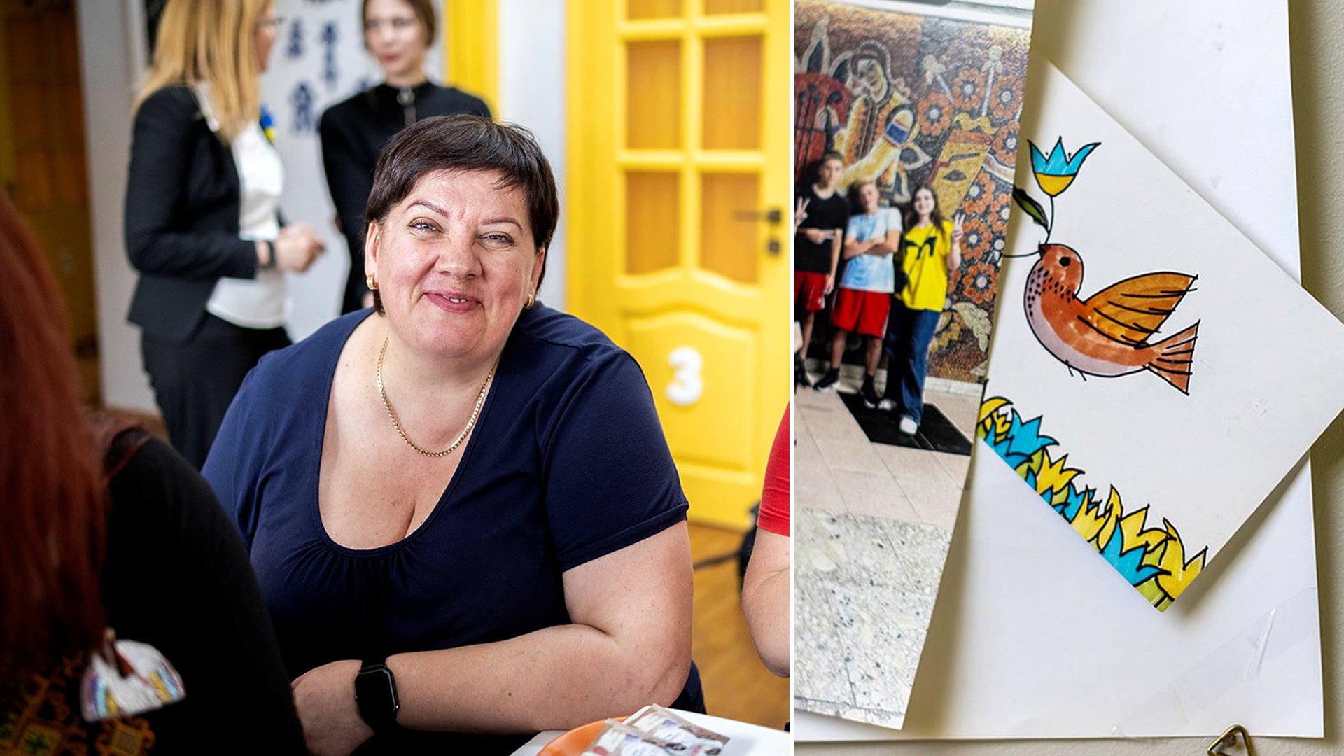 Vira flydde undan kriget i Ukraina – hittade ljuset i mörkret